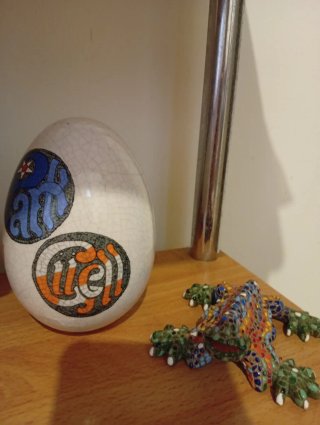 Pack figuras souvenir gaudi Barcelona