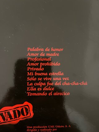 Vinilo Gabinete Caligari - Privado