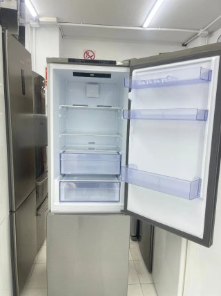 Nevera marca Beko plateada con garantía Transporte