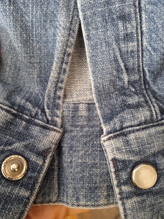 Camisa Lois Vintage Azul Talla S, para chica