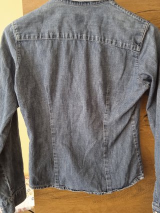 Camisa Lois Vintage Azul Talla S, para chica