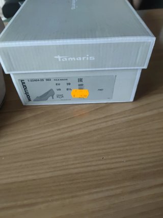 Scarpe Tamaris beige tacco 39