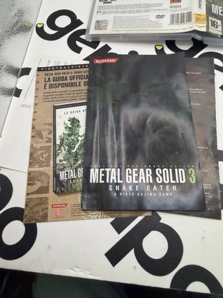 Metal Gear Solid 3 Snake Eater PS2 Konami