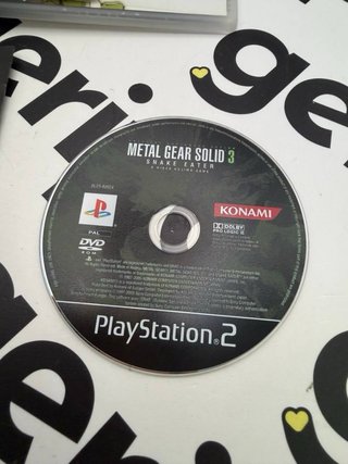 Metal Gear Solid 3 Snake Eater PS2 Konami