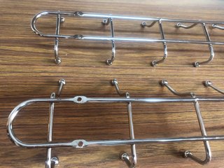 2 Percheros Vintage Metal Cromado
