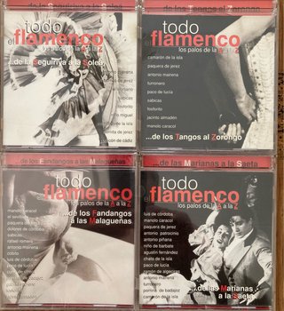 Lote de 23 CDs de Camaron y 13 CDs mas de Flamenco