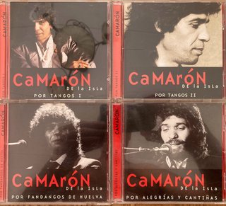 Lote de 23 CDs de Camaron y 13 CDs mas de Flamenco