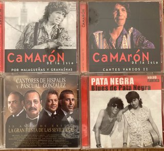 Lote de 23 CDs de Camaron y 13 CDs mas de Flamenco