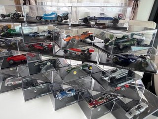 Colección de 39 Coches Mitos F1 en metal, 1/43.