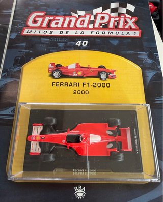 Colección de 39 Coches Mitos F1 en metal, 1/43.