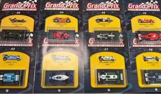 Colección de 39 Coches Mitos F1 en metal, 1/43.