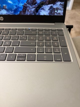 Portátil HP Plata