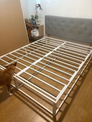 Estructura Cama 160x200cm Metal blanco