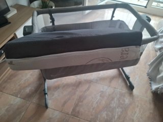 Cuna colecho Kinderkraft + colchón nuevo