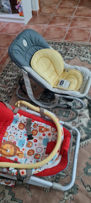 Hamaca bebé Jane con funda y arco de juegos