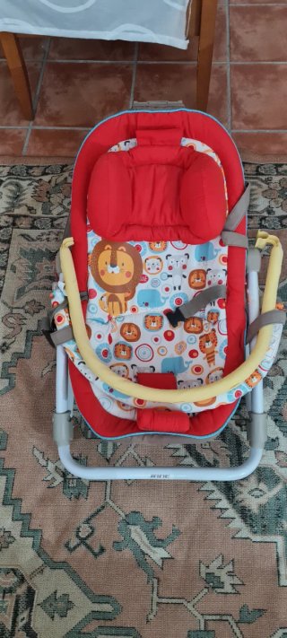 Hamaca bebé Jane con funda y arco de juegos