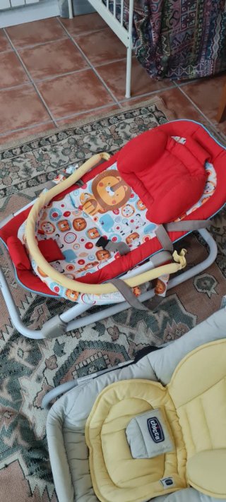 Hamaca bebé Jane con funda y arco de juegos