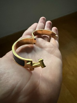 Pulsera Hermes H Click Auténtica