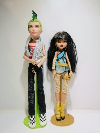 Pareja Monster High Cleo De Nilo y Gordon deuce
