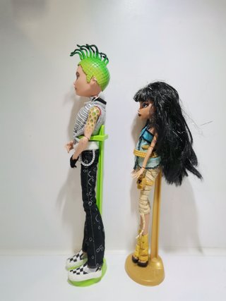 Pareja Monster High Cleo De Nilo y Gordon deuce