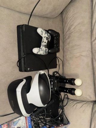 Lote PS4 con 10 Juegos y gafas vr