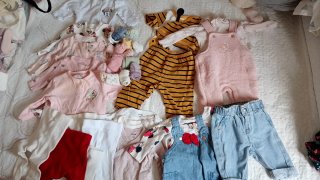 Lote Ropa Bebé Niña 0-3 Meses