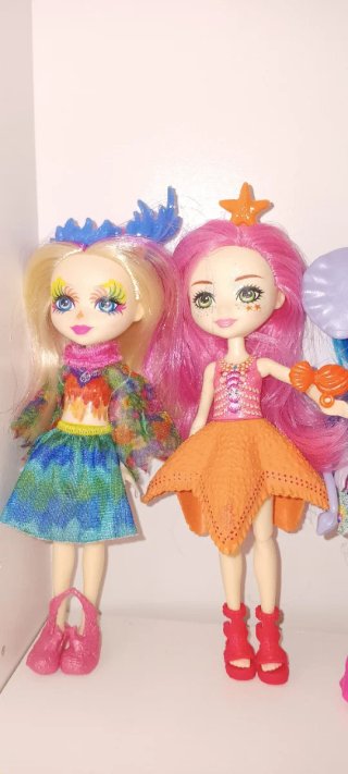 Lote 6 Muñecas Enchantimals Para Niñas