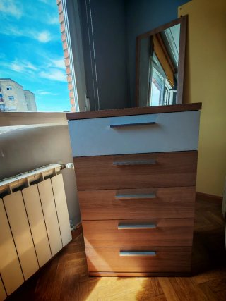 Conjunto habitación doble madera
