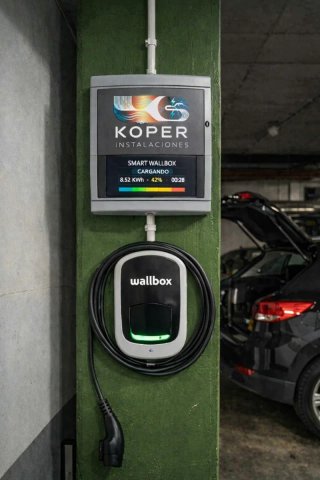 Instalación de cargadores de coche eléctrico