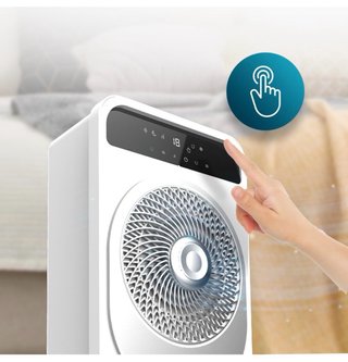 Climatizador Cecotec Blanco y Azul