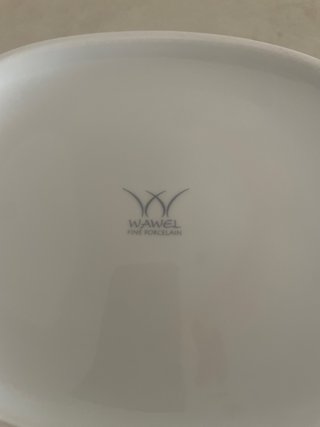 Sopera y salsera Wawel porcelana