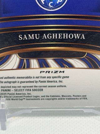 Samu Aghehowa Auto Panini Prizm Select FC Porto