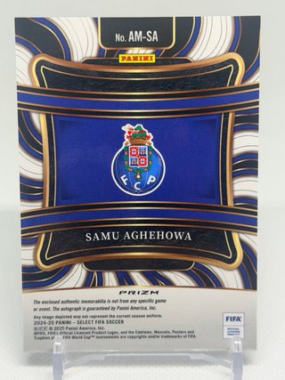 Samu Aghehowa Auto Panini Prizm Select FC Porto