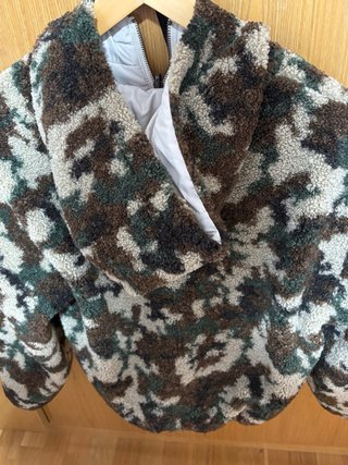 Chaqueta reversible camuflaje