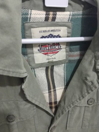 Camisa sobretodo Von Dutch verde