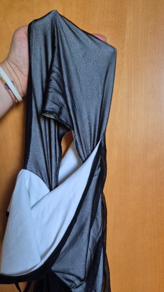 Abito lungo nero taglia unica