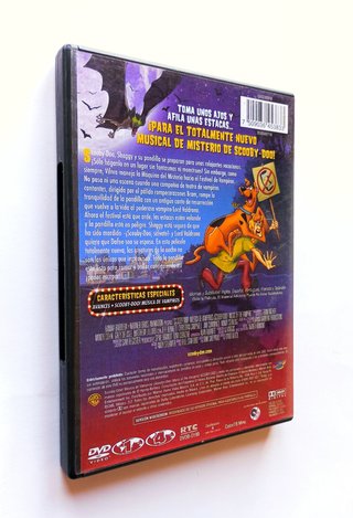 Scooby Doo Canción de Vampiros bluray caja dvd