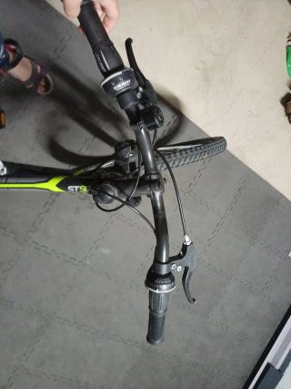 Bicicleta Rockrider Negra, 24" st 500 black