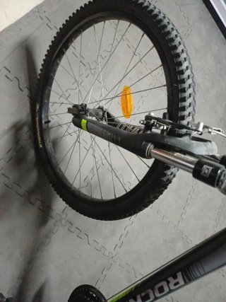 Bicicleta Rockrider Negra, 24" st 500 black