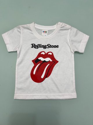Camiseta Rolling Stones Bebé Tita 0/1