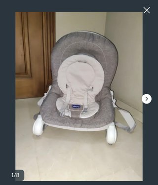 Hamaca Bebé Chicco Gris