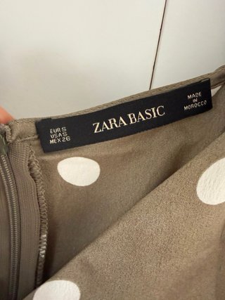 Vestido Zara lunares