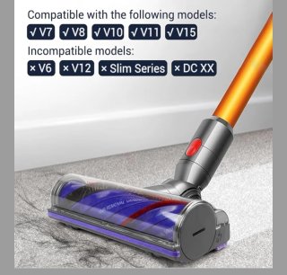 Spazzola compatibile Dyson Anti-groviglio + Filtri