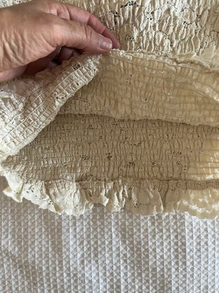 top encaje zara