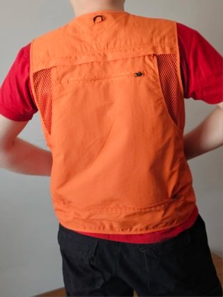 Chaleco multibolsillos OUTDOOR naranja Talla 2XL