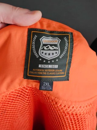 Chaleco multibolsillos OUTDOOR naranja Talla 2XL