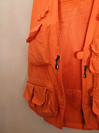 Chaleco multibolsillos OUTDOOR naranja Talla 2XL