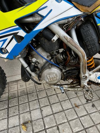 TM Racing 125cc Motocross Azul/Blanco