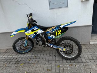 TM Racing 125cc Motocross Azul/Blanco