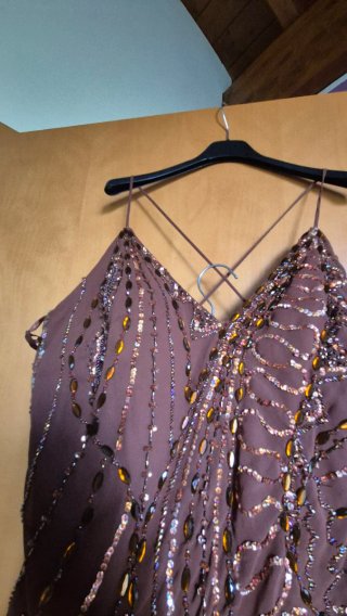 Abito donna con paillettes